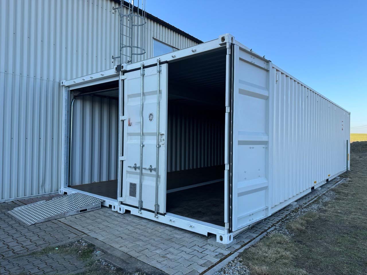 40 Fuß High Cube Container Maße