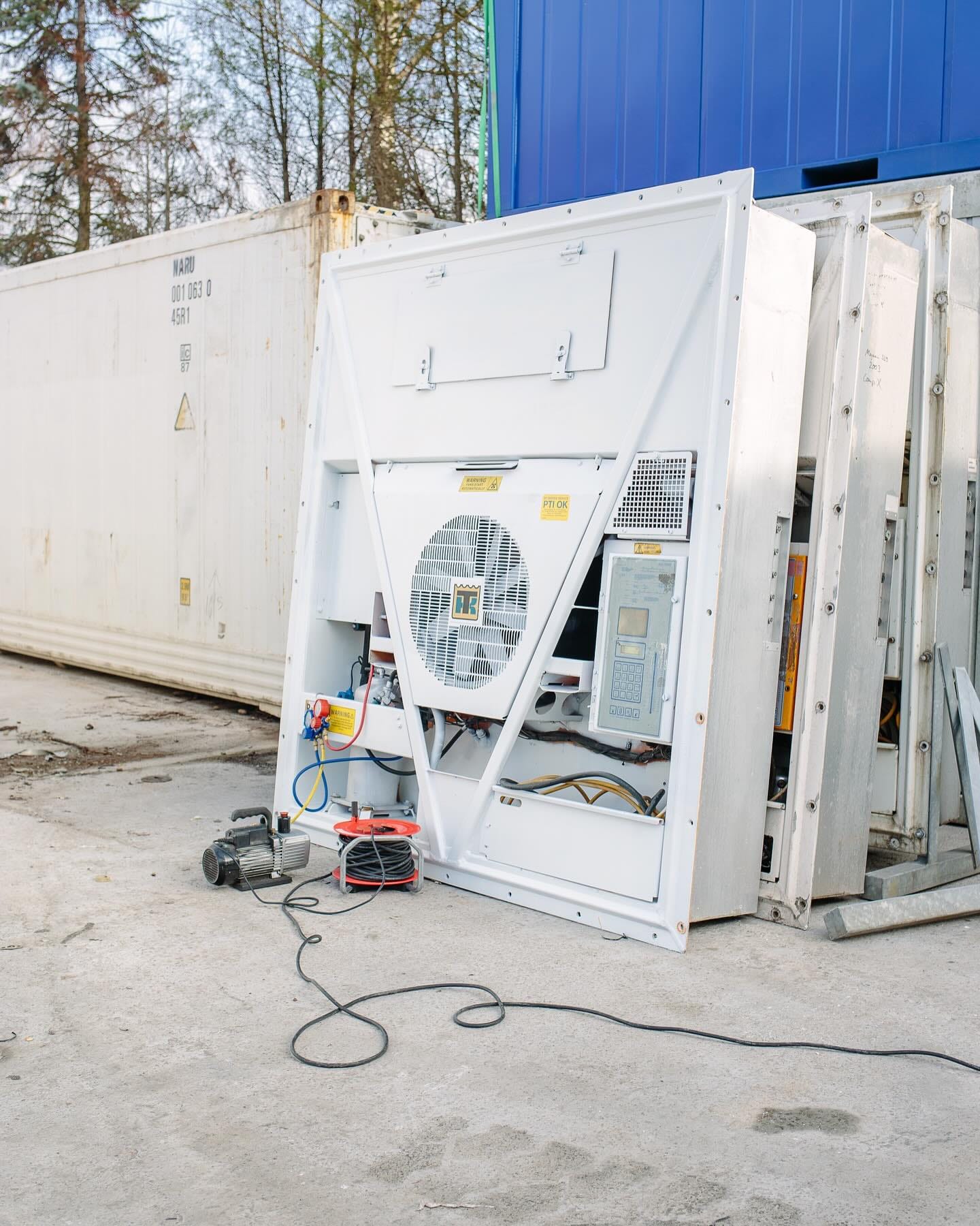 Kühlcontainer mit Thermo-King-Kühlaggregat